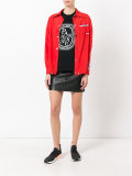 snap-up bomber jacket
