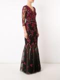 floral lace gown