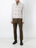 cable knit buttoned cardigan