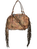 fringe-trimmed shoulder bag