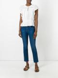 embroidered details blouse 