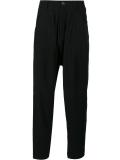 drop-crotch trousers