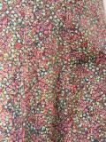 floral print A-line skirt
