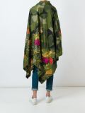 camouflage print cape