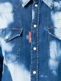 bleached denim skirt jumpsuit