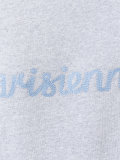 'Parisienne' print sweatshirt