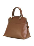 tote bag with zip pockets and shoulder strap