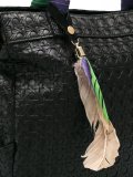 feather tote bag