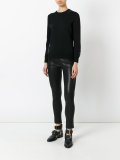 embellished trim Grunge jumper