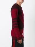 striped intarsia jumper