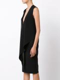 panelled asymmetric top