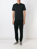 embroidered lightning bolt T-shirt