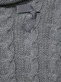 cable knit poncho