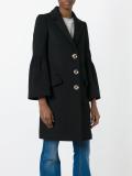 oversized button coat