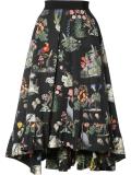 printed midi skirt 