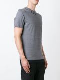 lightning bolt print T-shirt