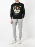 floral print sweatshirt