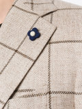 checked blazer