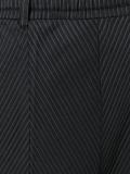 striped wide leg trousers