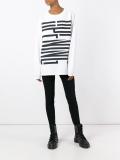 logo print sweatshirt