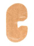 'C' sticker