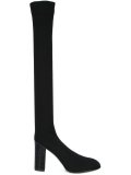 over-the-knee sock boots