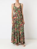 floral print long dress