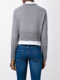 cropped pullover