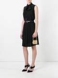 mini buckled clutch
