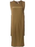 asymmetric knit dress