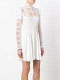lace panel dress
