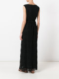 V-neck maxi dress
