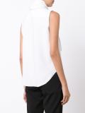 long tied blouse