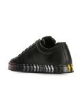 striped sole sneakers