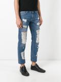 distressed jeans 