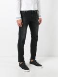 embroidered pocket jeans 