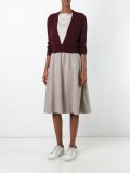 deep plunge neck jumper