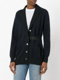 checkered cardigan