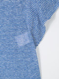 semi-sheer flared sleeve T-shirt