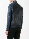 logo patch bomber jacket 