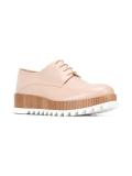 platform lace-up shoes