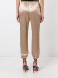 satin cropped pants 