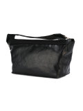 two-tone logo wash bag