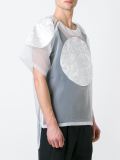 front circle sheer T-shirt