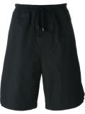 drawstring track shorts