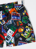 printed swim shorts 