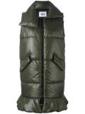 sleeveless padded coat