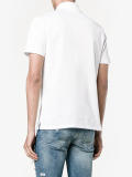 bolt print polo shirt 