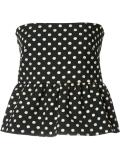 polka dot top