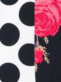 flower polka dots dress